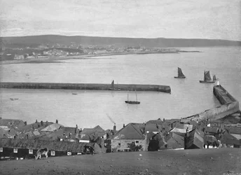 Newlyn, nær Penzance, c1896