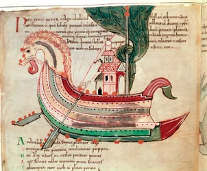 Nordisk drageprovet skib, c10. århundrede