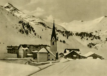 Obergurgl, Tyrol, Østrig, c1935.