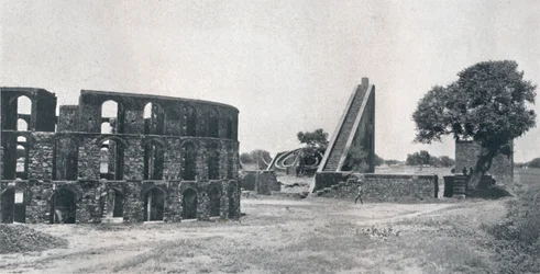Observatorium af Jai Singh, c1910.