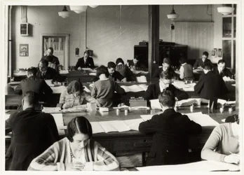 Kontorarbejdere, ca 1930
