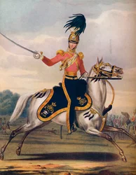 Officer af de 17. Lancers, c1833. 1914