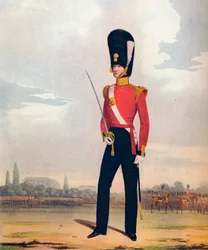Officer af 87. eller Royal Irish Fusiliers, c1833. 1914