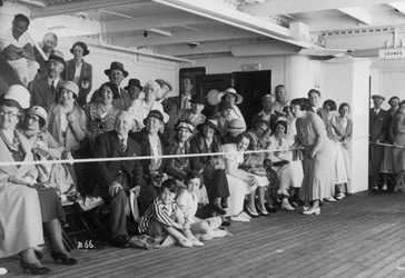 Om bord på RMS Atlantis, c1929-c1939
