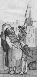 På Pont Neuf, 1771.