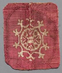Ornament fra en tunika, to fragmenter samlet som ét, 8. århundrede.