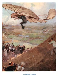 Otto Lilienthal, tysk aeronaut, begyndelsen af det 20. århundrede