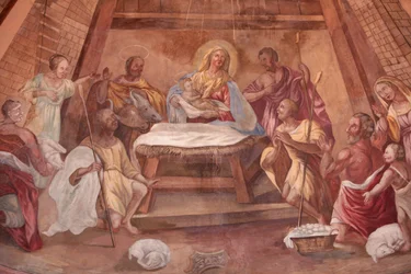 Vor Frue af Assumption kirke. Fødsel. Cordon Frankrig