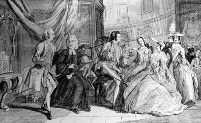 Moderigtigt maleri, 1748