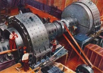 Par gigantiske motorer, 1938
