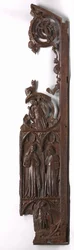 Panel fra en korbod, ca. 1330-1340.