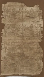Panel med falkoner, 1516-1955.