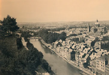 Panorama af Sambre, c1900