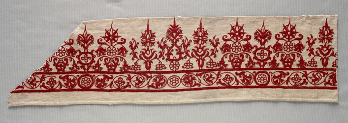 Del af en skørtegrænse, 1800-tallet.