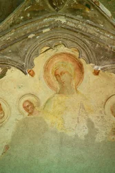 Særligt, Fresco, Quadriporticus, Cathedral, Salerno, Campania, Italien