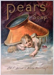Sæbeannonce for pærer, 1897