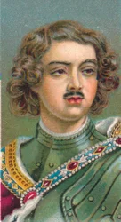 Peter I, den Store 1672-1725, Ruslands zar, 1924