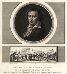 Pierre Gaspard Chaumette, syndisk anklager i kommunen, ateist