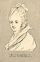 Piozzi, 1741-1821, 1830.