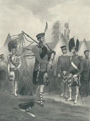 Piper, 93rd Sutherland Highlanders, c1800-tallet 1909