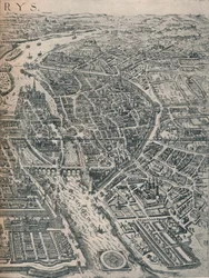 Plan over Paris, c1630 1915