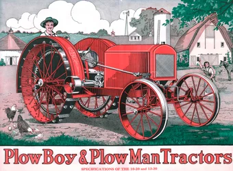 PlowBoy & PloughMan Tractors, c1916