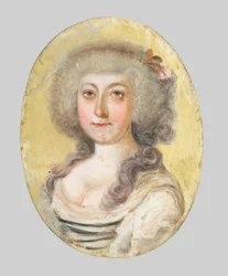 Portræt af Anna Maria Sturmanova