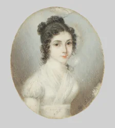 Portræt af Maria Sturmanova-Szirmay