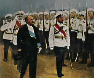 Poincaré født 1860 og zar Nicholas II 1868-1918, 1934.