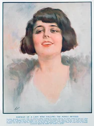 Ponds Cream-annonce, 1928