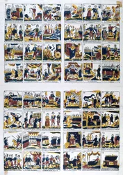Populært spansk syn på Napoleons liv, 1800-tallet
