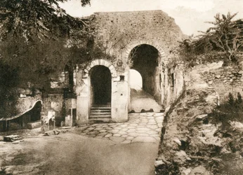 Porta marina, Pompeji, Italien, omkring 1900-tallet