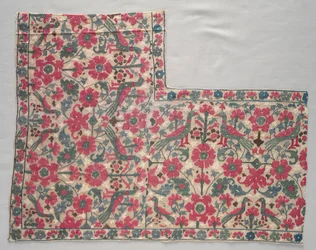 Del af et lagen eller valance, 1500-1600-tallet.