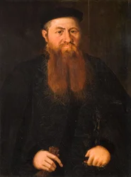 Portræt af en gammel mand, 1500-1600.