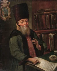 Portræt af Afanasy Lavrentievich Ordin-Naschokin 1605-1680, 1600-tallet