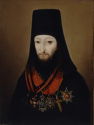 Portræt af ærkebiskop Joseph grev Argutinsky-Dolgoruky 1743-1801, 1840