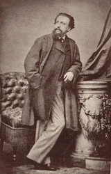 Portræt af Arthur Kalkbrenner 1828-1869, 1860.