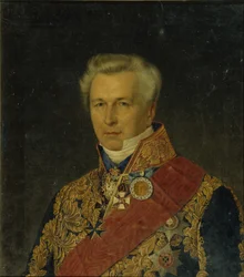 Portræt af baron Leo Karlovich Bode 1787-1859, 1850