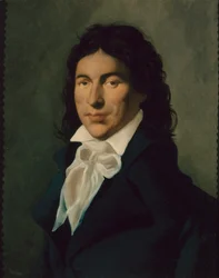Portræt af Camille Desmoulins 1760-1794, ca. 1790.