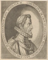 Portræt af Karl III af Croÿ 1560-1612, 1600-tallet.
