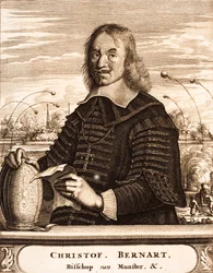 Portræt af Christoph Bernhard Freiherr von Galen 1606-1678, 1675.
