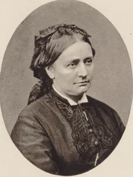 Portræt af Clara Schumann 1819-1896, 1870.