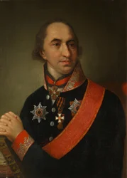 Portræt af grev Alexander Semyonovich Khvostov 1753-1820, 1809