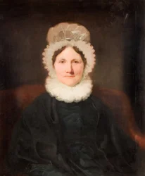 Portræt af Elizabeth Pemberton, 1800-1850.