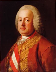 Portræt af kejser Frans I af Østrig 1708-1765, ca 1770.