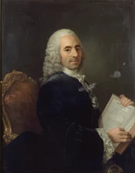 Portræt af Francois Quesnay 1694-1774, 1743.