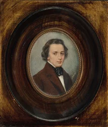 Portræt af Frederic Chopin 1810-1849.