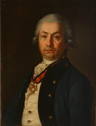 Portræt af Fyodor Jankovic de Mirievo 1741-1814, 1800-tallet