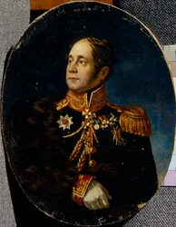 Portræt af general Nikolai Martemyanovich Sipyagin 1785-1828