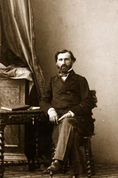 Portræt af Guiseppe Verdi 1813-1901.